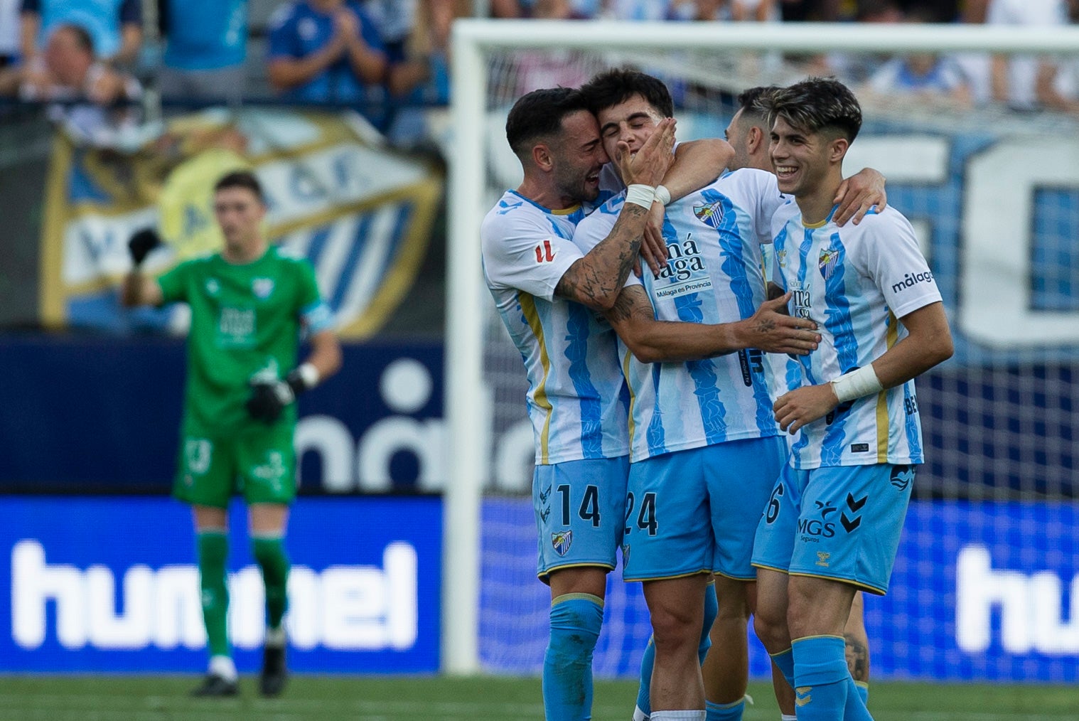 Las mejores imágenes del Málaga-Burgos