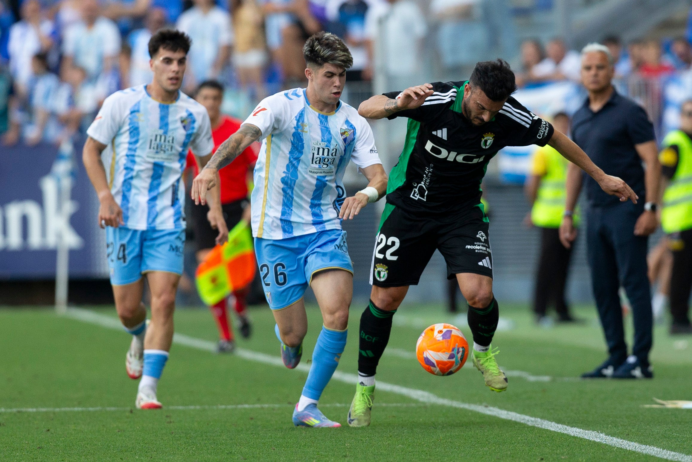 Las mejores imágenes del Málaga-Burgos