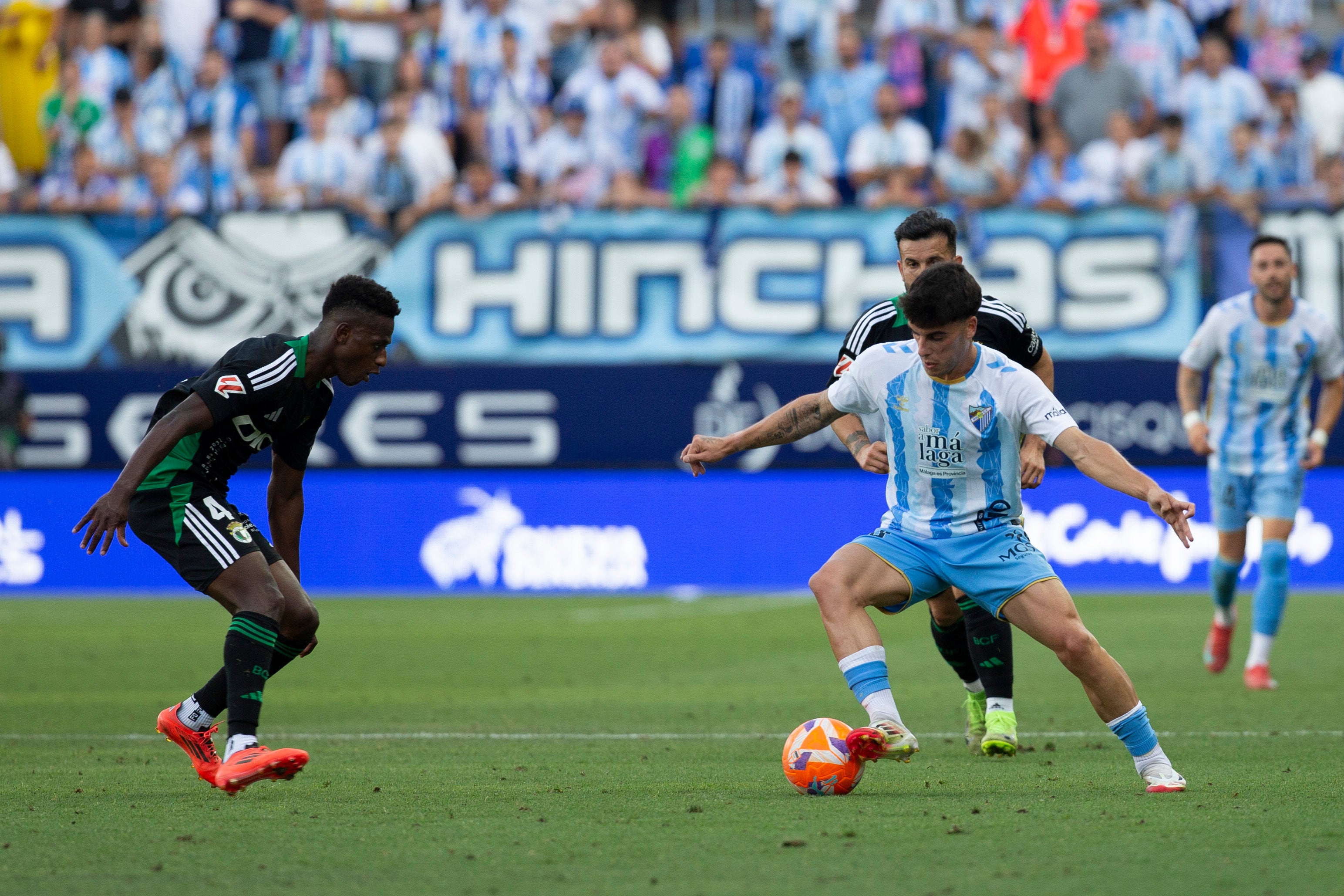 Las mejores imágenes del Málaga-Burgos