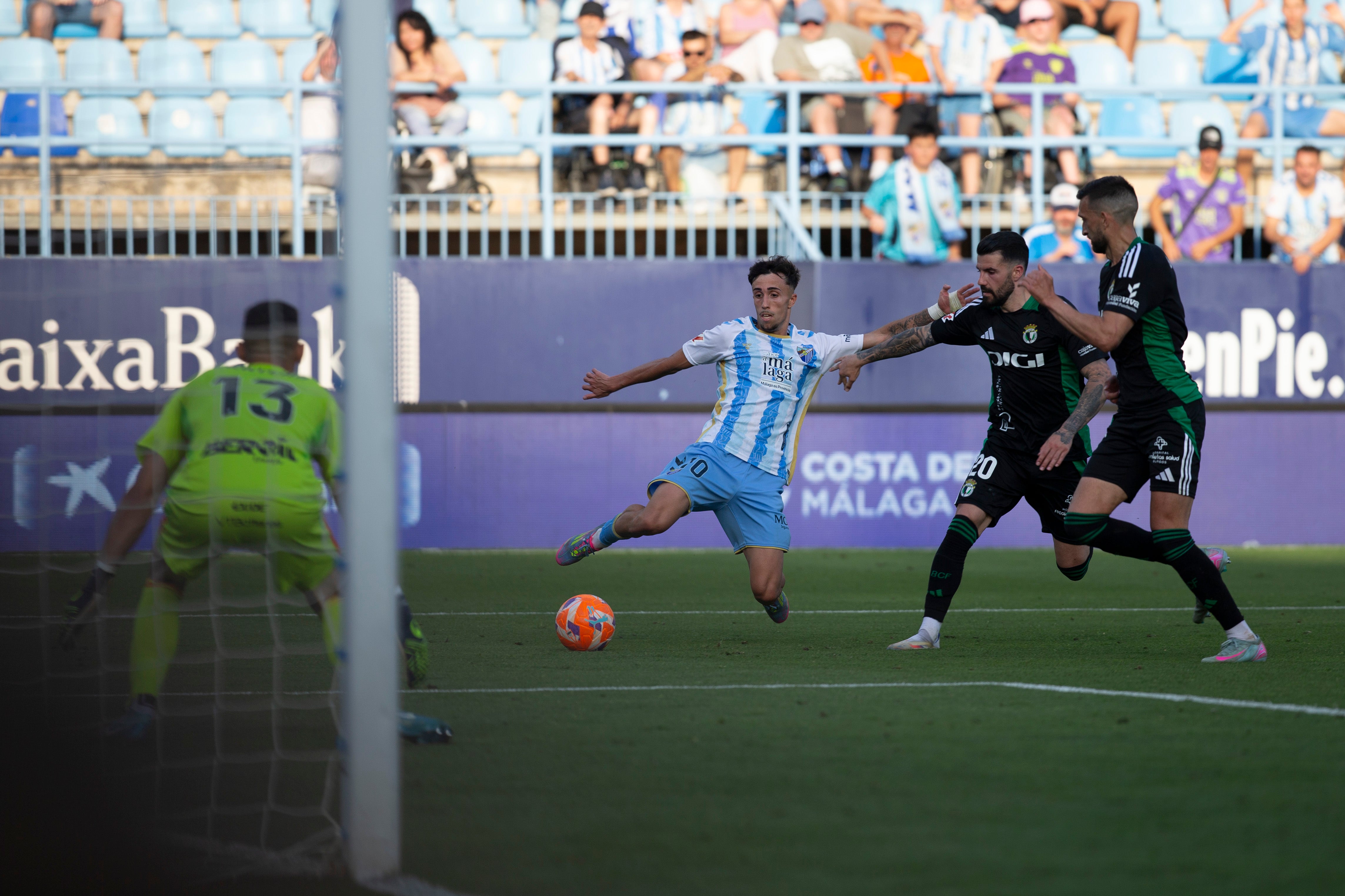 Las mejores imágenes del Málaga-Burgos