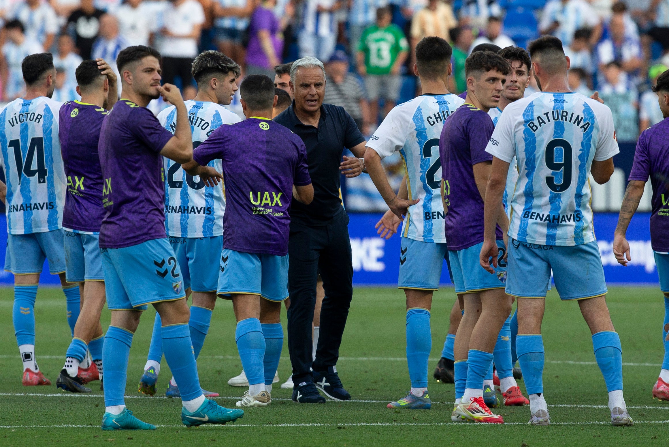 Las mejores imágenes del Málaga-Burgos