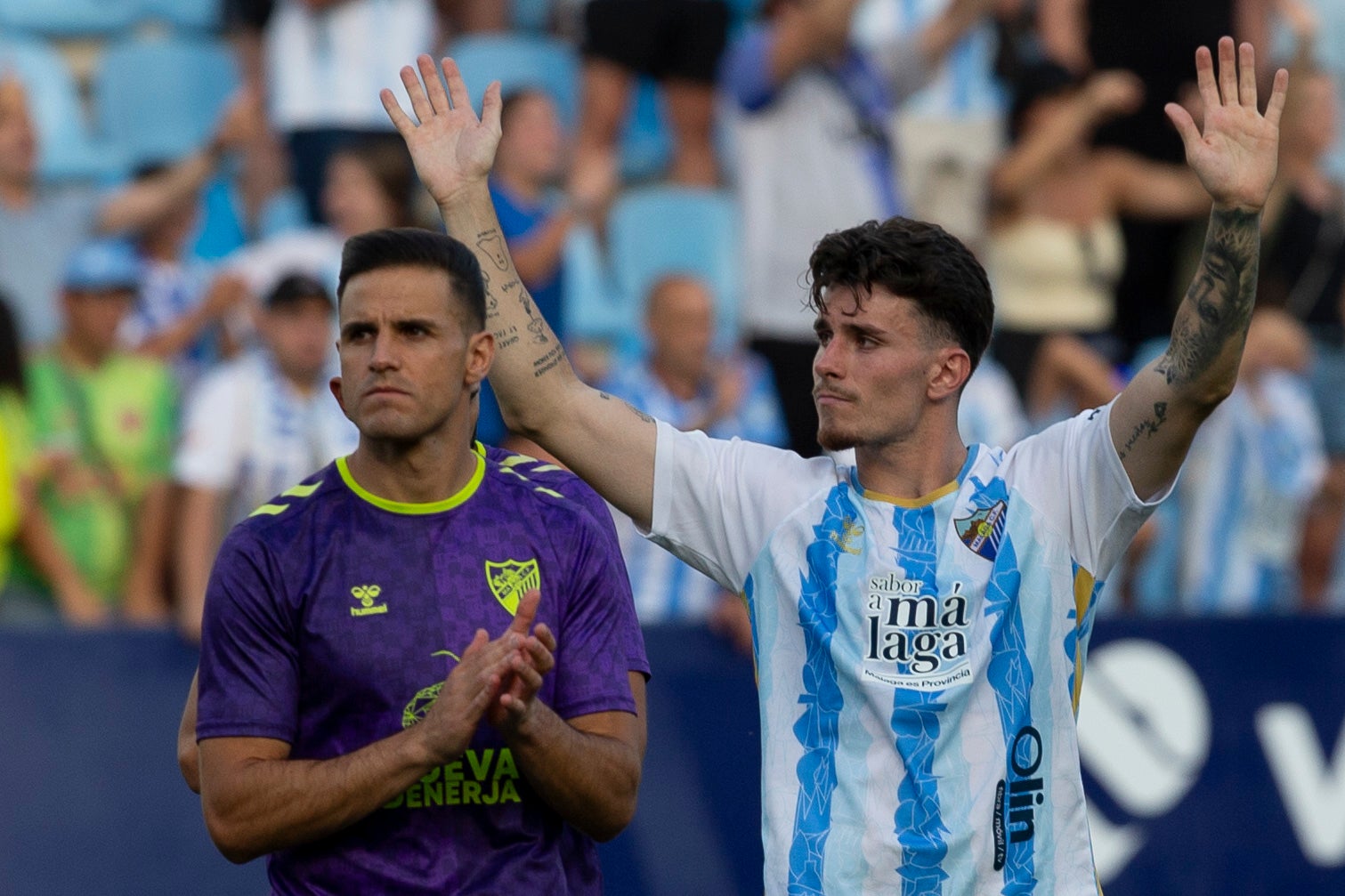 Las mejores imágenes del Málaga-Burgos