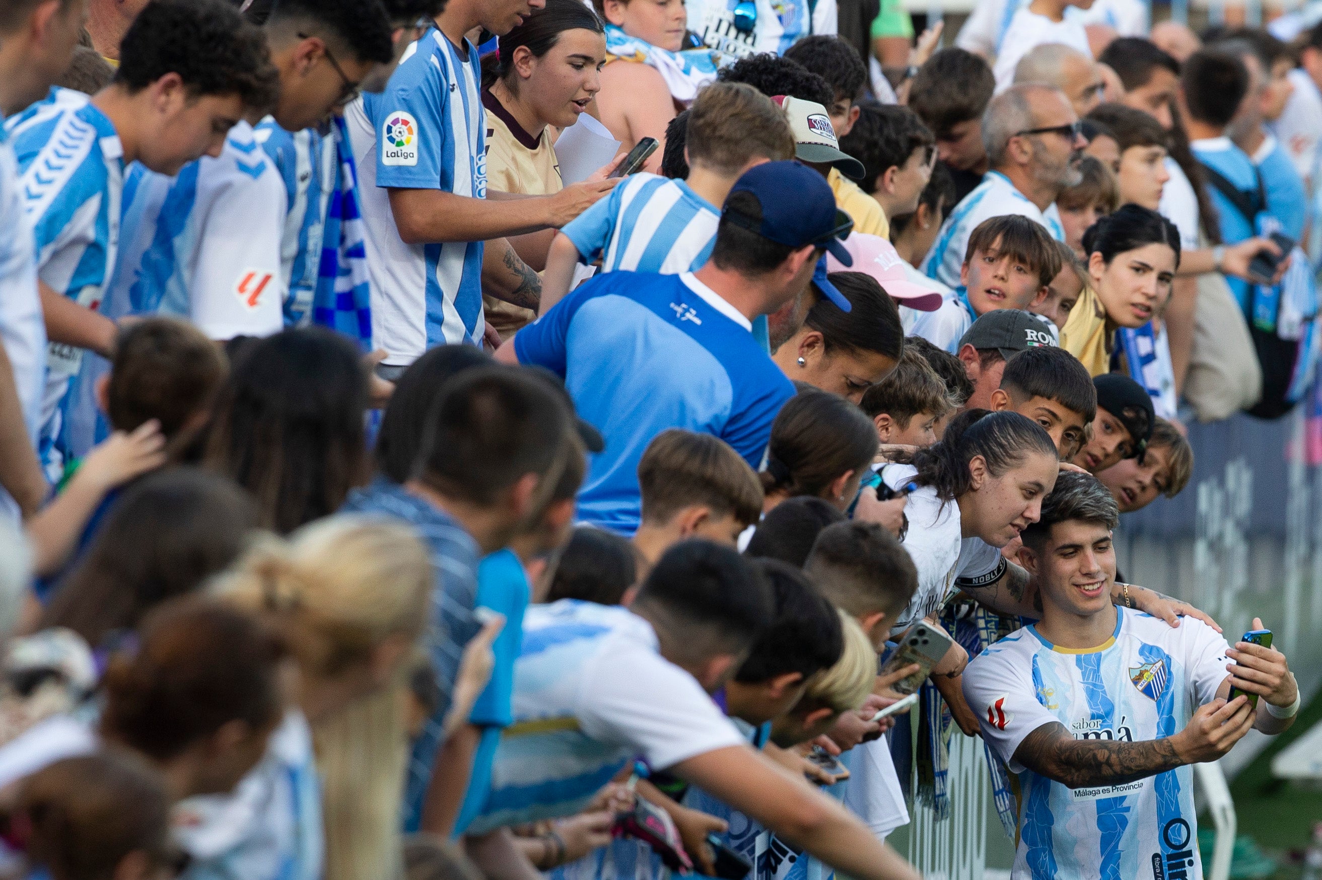Las mejores imágenes del Málaga-Burgos