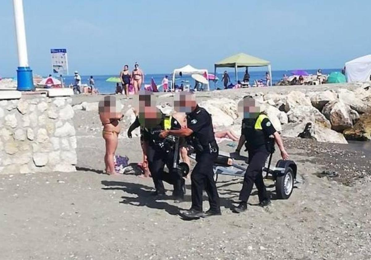 Motos de agua en las playas de Málaga: ya hay un detenido y seis denuncias