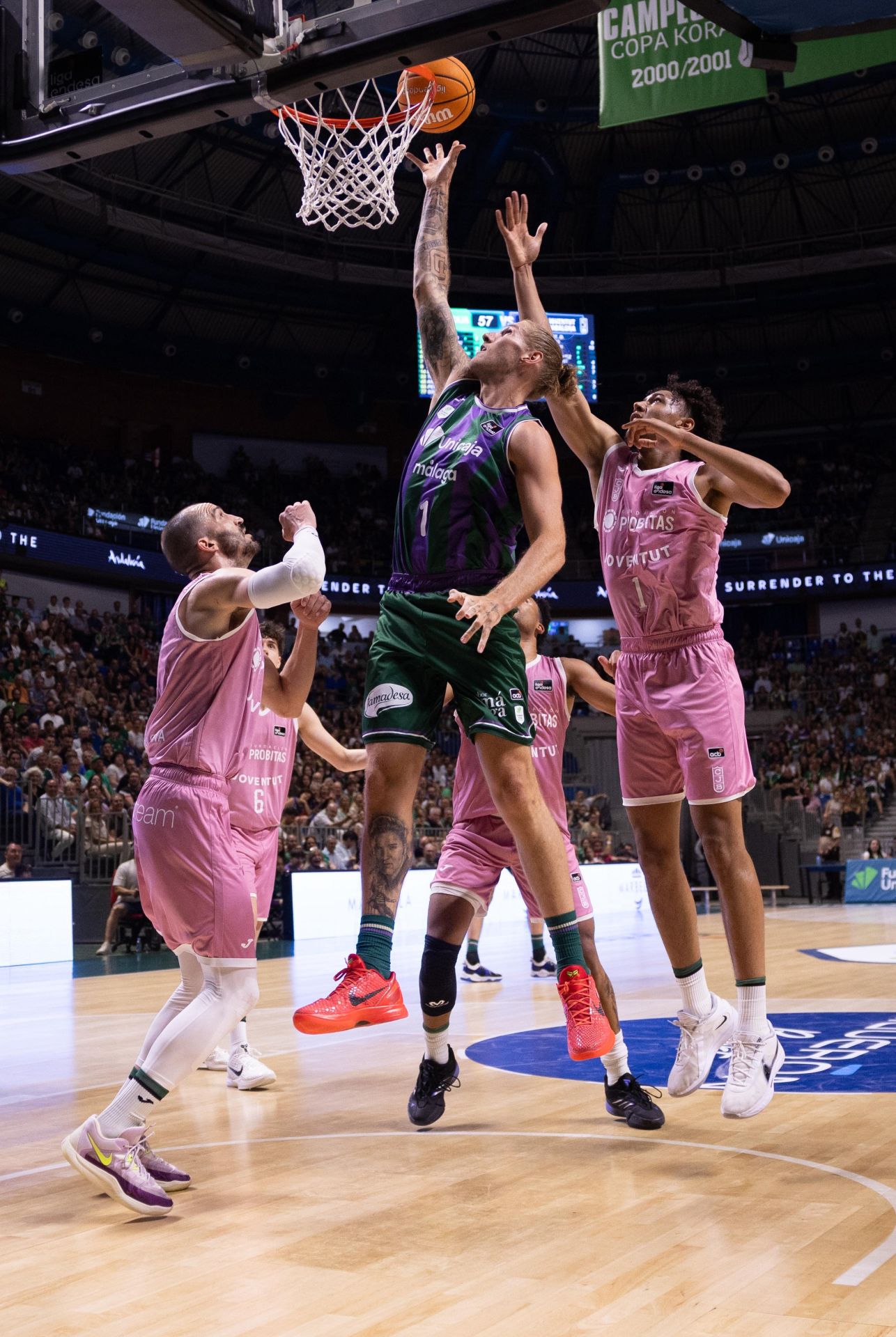 El Unicaja- Joventut, en imágenes