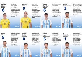 Las notas finales de los futbolistas del Málaga