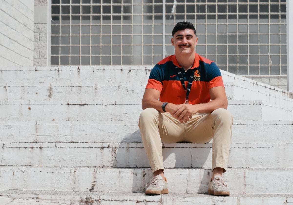 Imagen principal - Jeremy Trevithick, un malagueño multicultural que brilla en la élite del rugby Seven