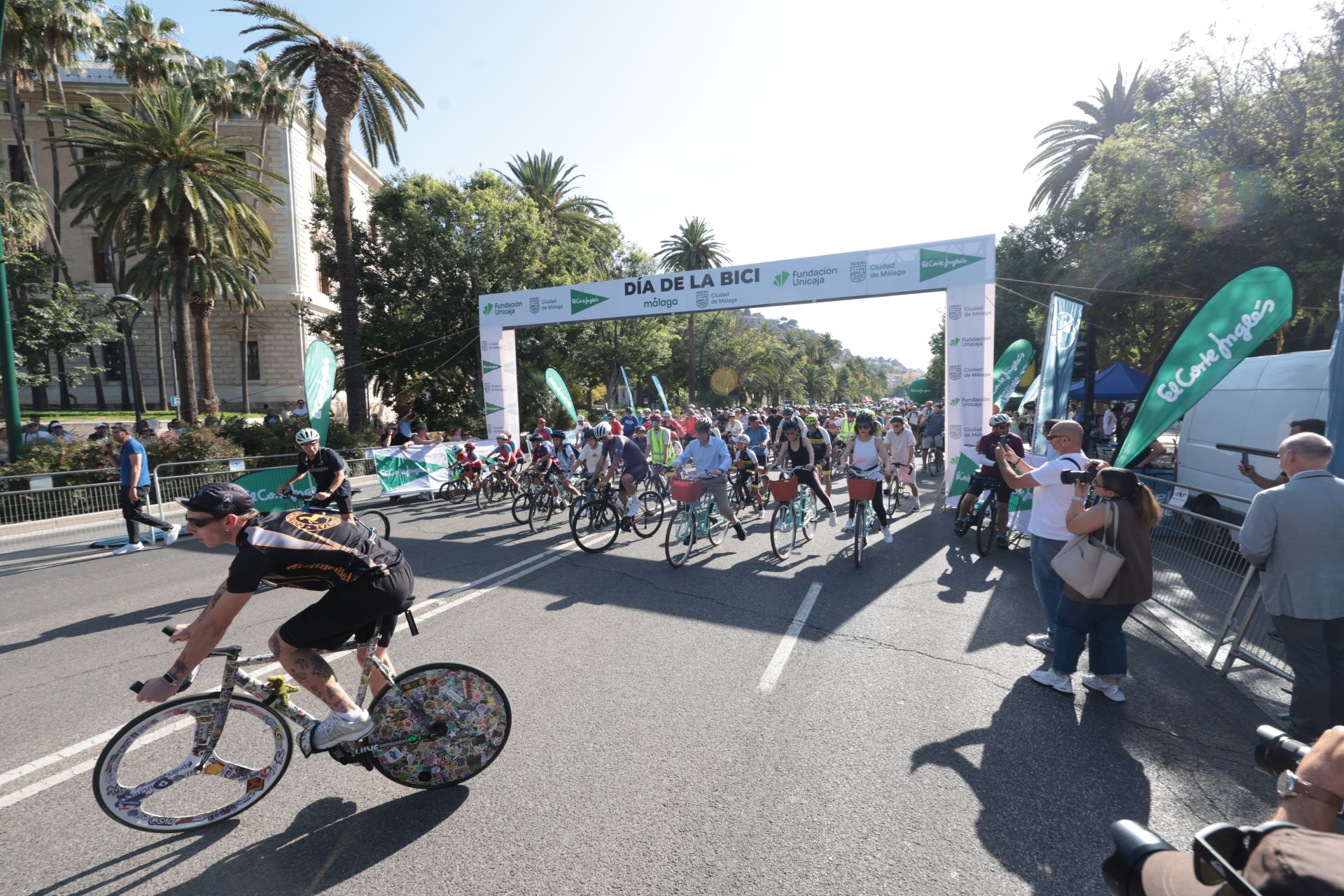 El XVIII Día de la Bici Ciudad de Málaga, en imágenes