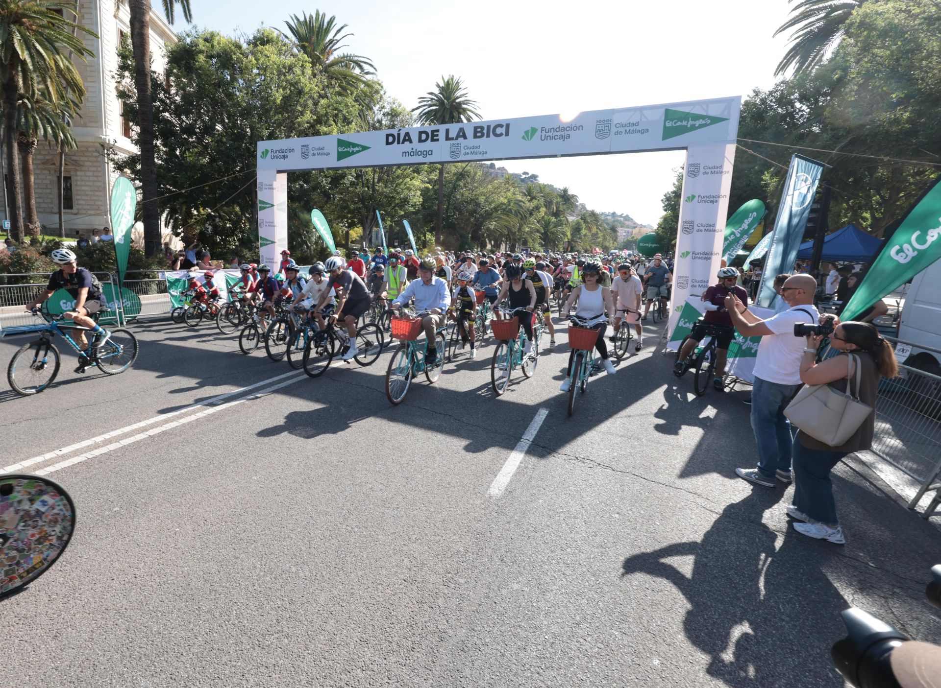 El XVIII Día de la Bici Ciudad de Málaga, en imágenes