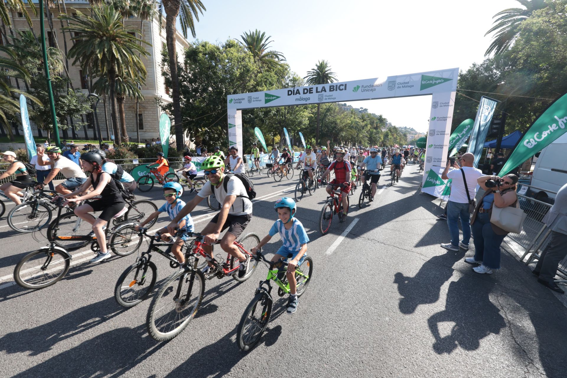 El XVIII Día de la Bici Ciudad de Málaga, en imágenes