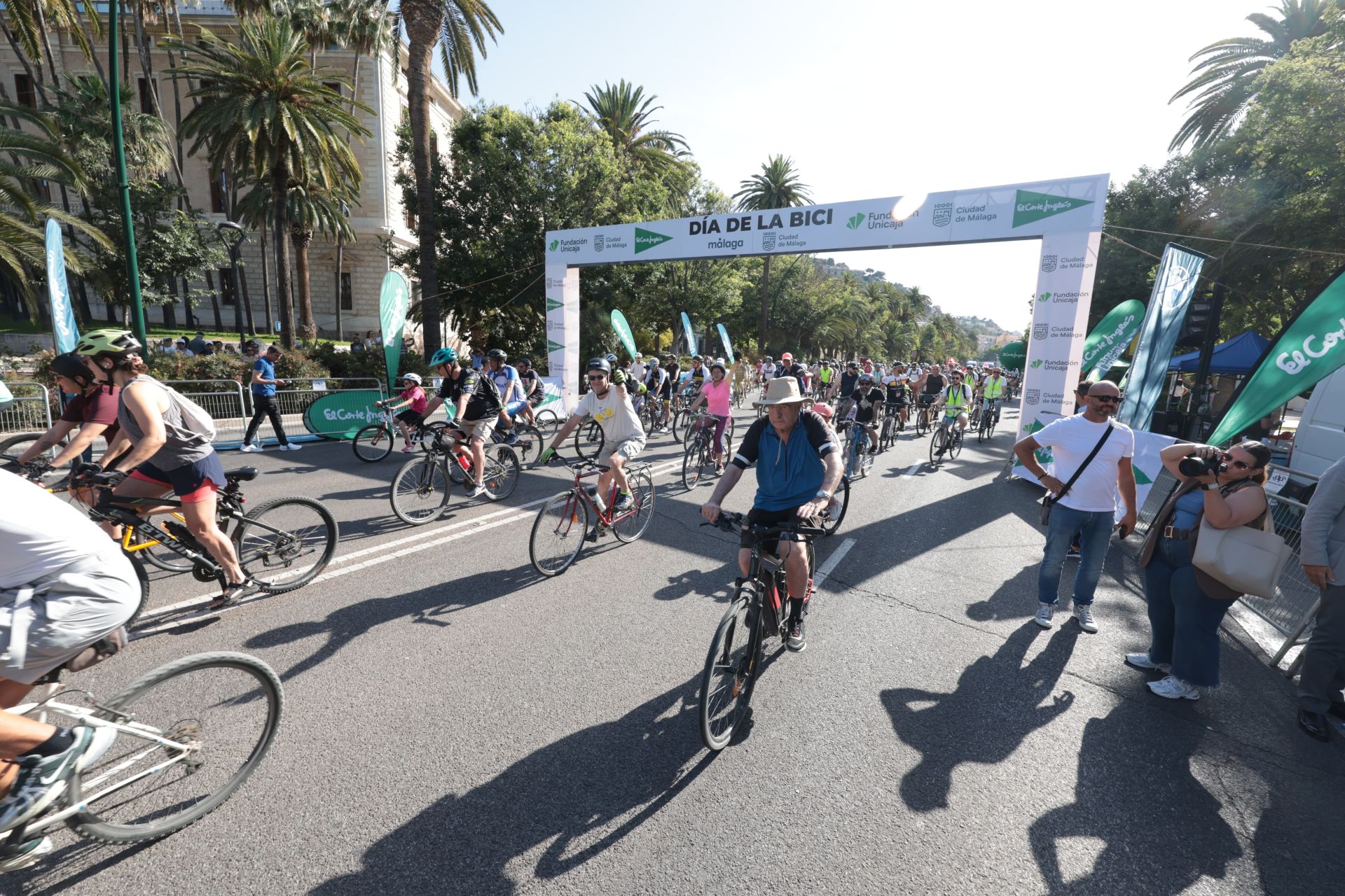 El XVIII Día de la Bici Ciudad de Málaga, en imágenes
