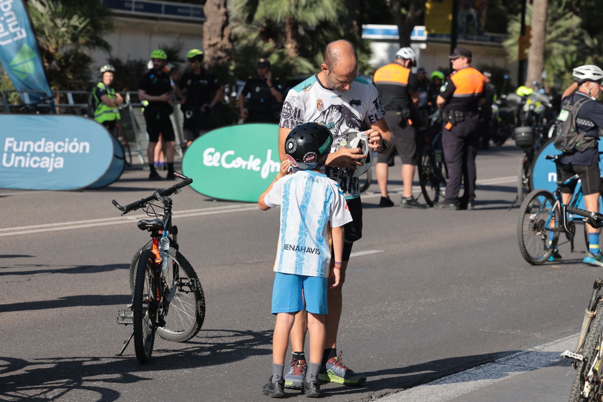 El XVIII Día de la Bici Ciudad de Málaga, en imágenes