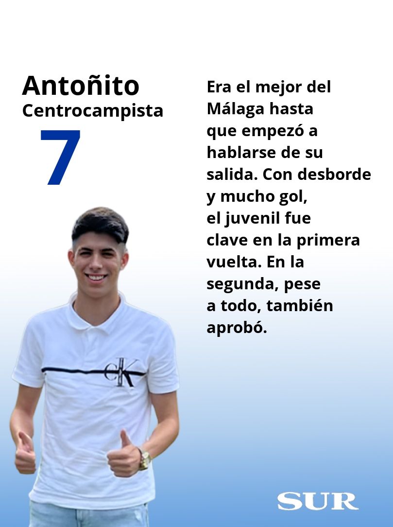 Las notas finales de los futbolistas del Málaga