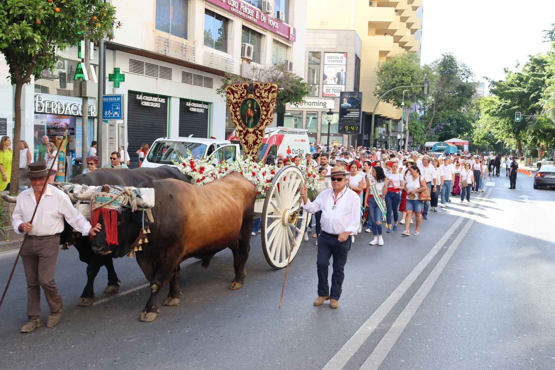 Marbella celebra su romería en honor a San Bernabé