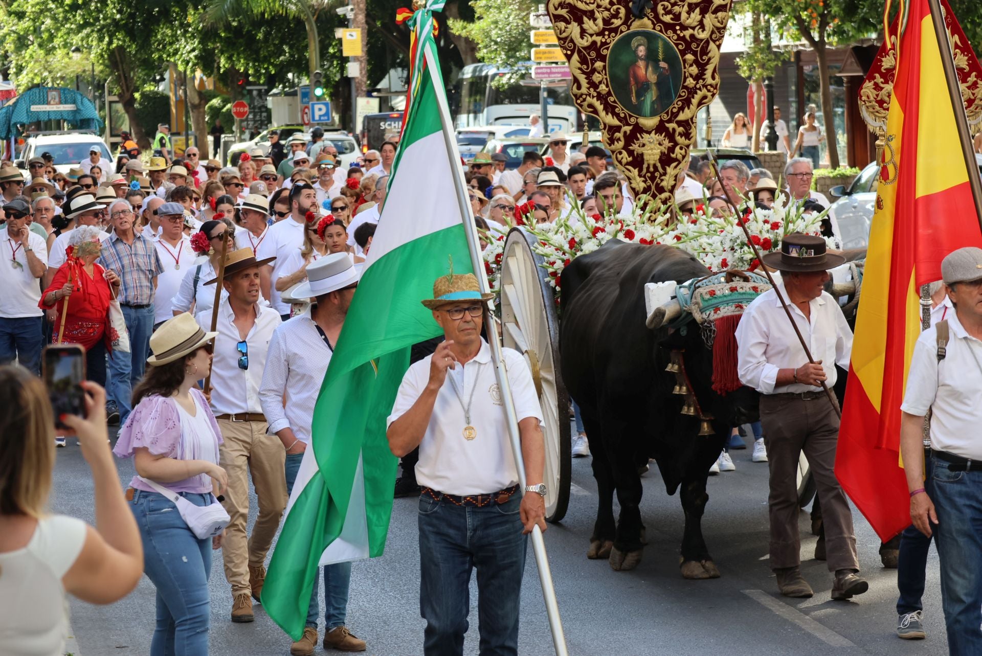 Marbella celebra su romería en honor a San Bernabé