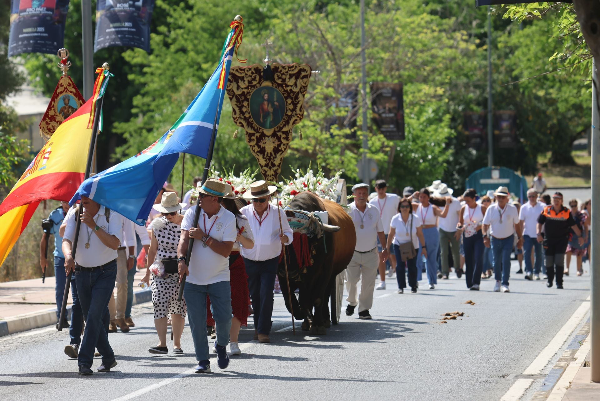 Marbella celebra su romería en honor a San Bernabé