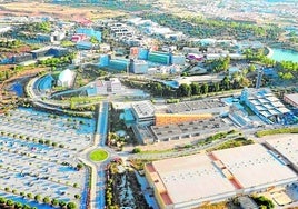Imagen de archivo de una vista aérea del PTA.