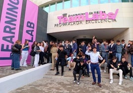 Alumnos de TeamLabs en Málaga.