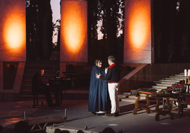 Imagen del pasado verano de Carmen de Bizet en Anantara Villa Padierna Palace.