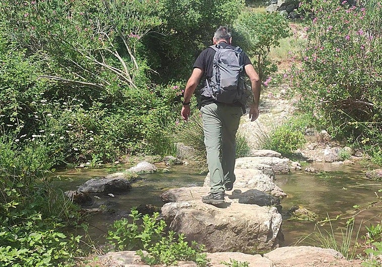 El dique del Molino Caído.