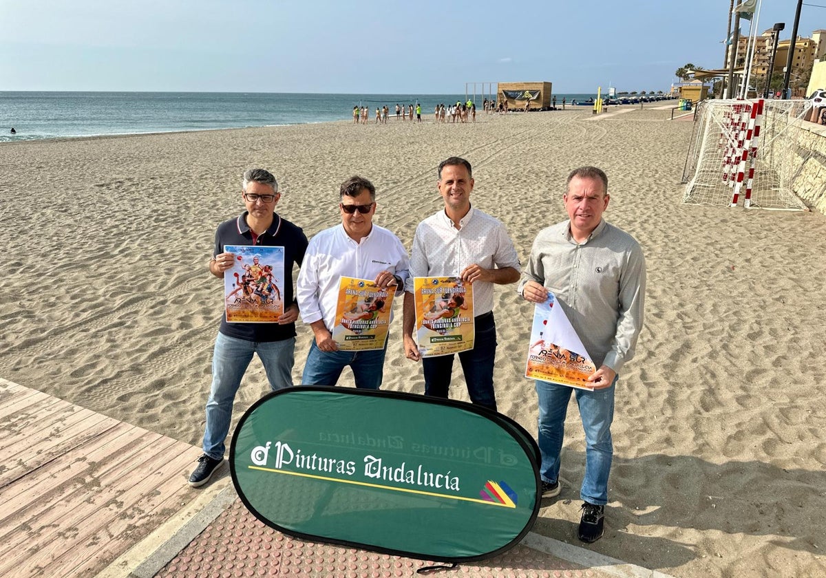 500 deportistas participarán en el torneo de balonmano playa de Fuengirola