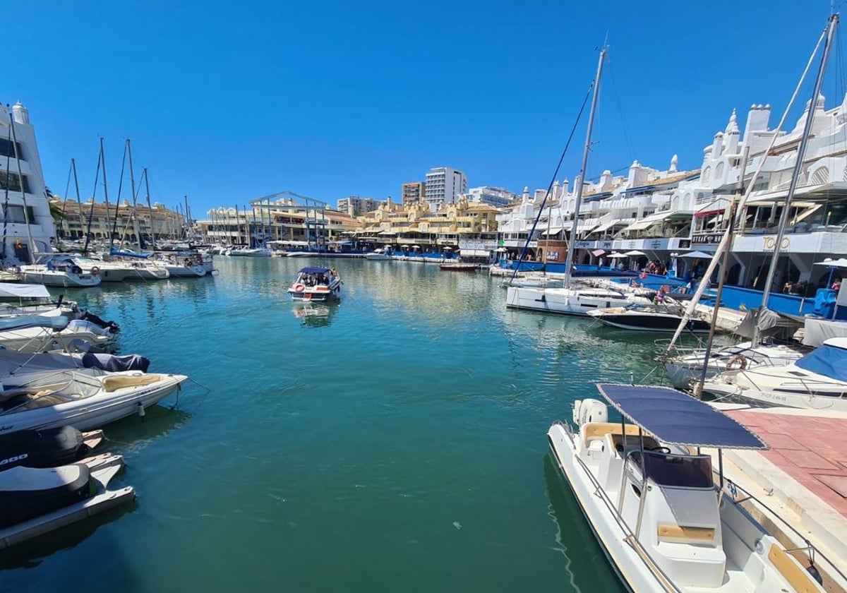 Puerto deportivo de Puerto Marina, en Benalmádena.