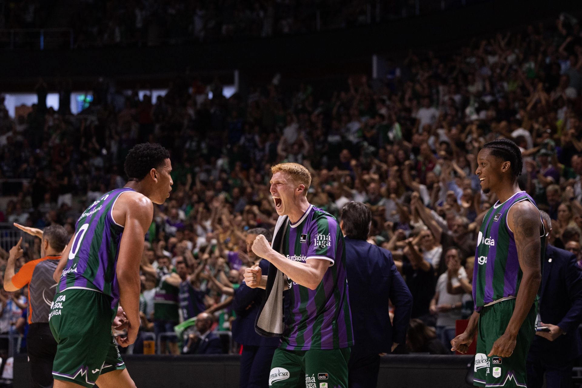 El Unicaja- Barcelona, en imágenes