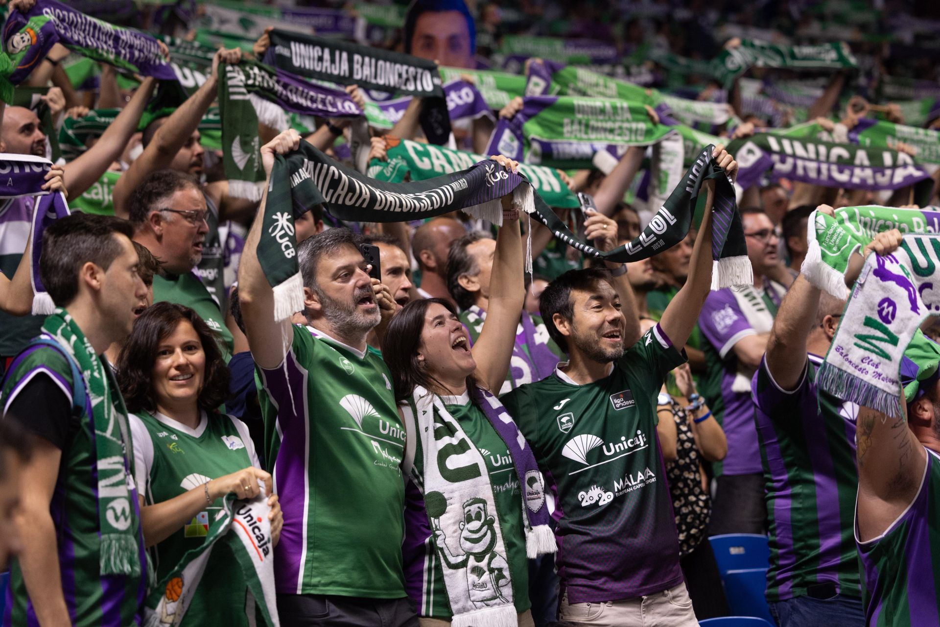El Unicaja- Barcelona, en imágenes
