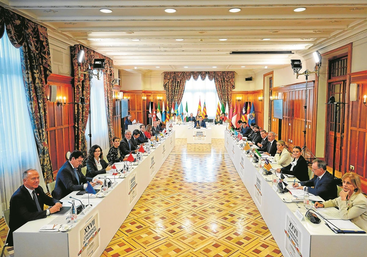 Última conferencia de presidentes, celebrada en Santander el año pasado.