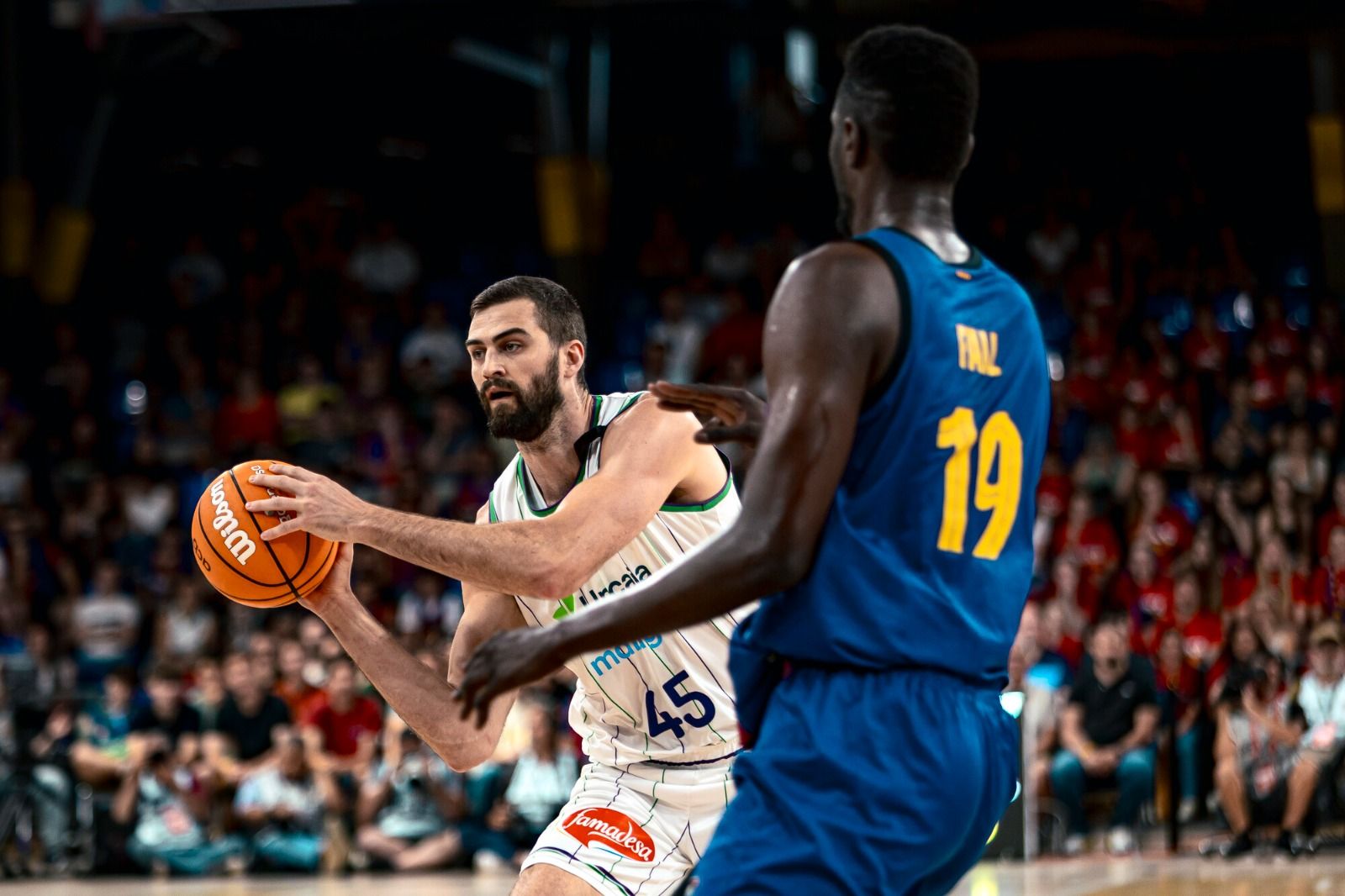 Las mejores imágenes del Barcelona-Unicaja en los 'play-off' por el título 2025