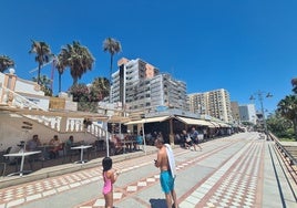 Paseo marítimo de Benalmádena.