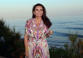 La fundadora y CEO de Starlite Occident, Sandra García Sanjuán en Marbella.