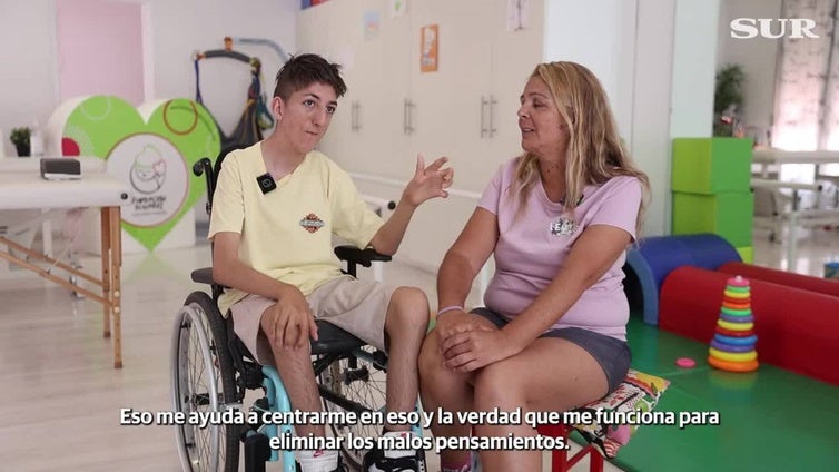 Iván cuenta cómo es su vida con miopatía nemalínica