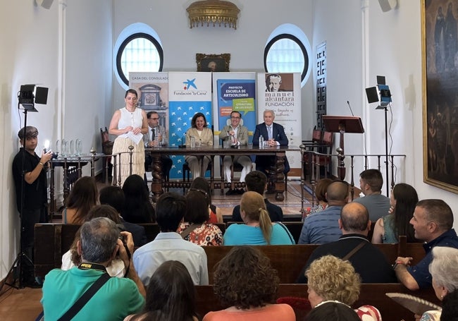 En el acto, conducido por Celia Bermejo, participaron Carlos Bautista, Yolanda Solero, Miguel Briones y Antonio Pedraza.