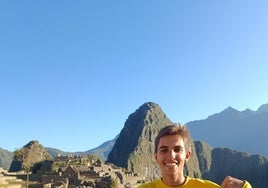 Álvaro Rodríguez es estudiante de Primaria en la UMA y voluntario en el proyecto internacional.