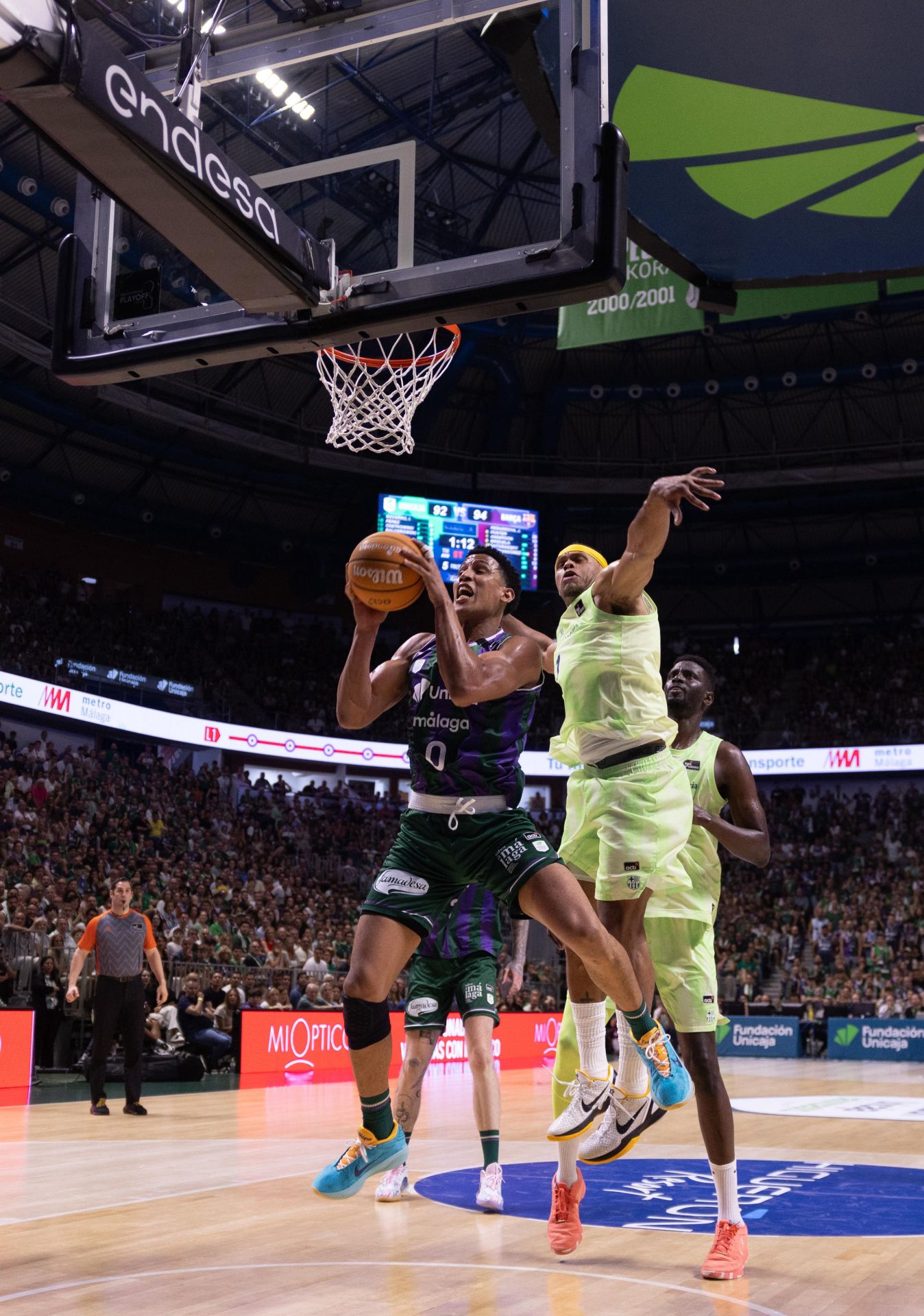El vibrante Unicaja - Barcelona, en imágenes