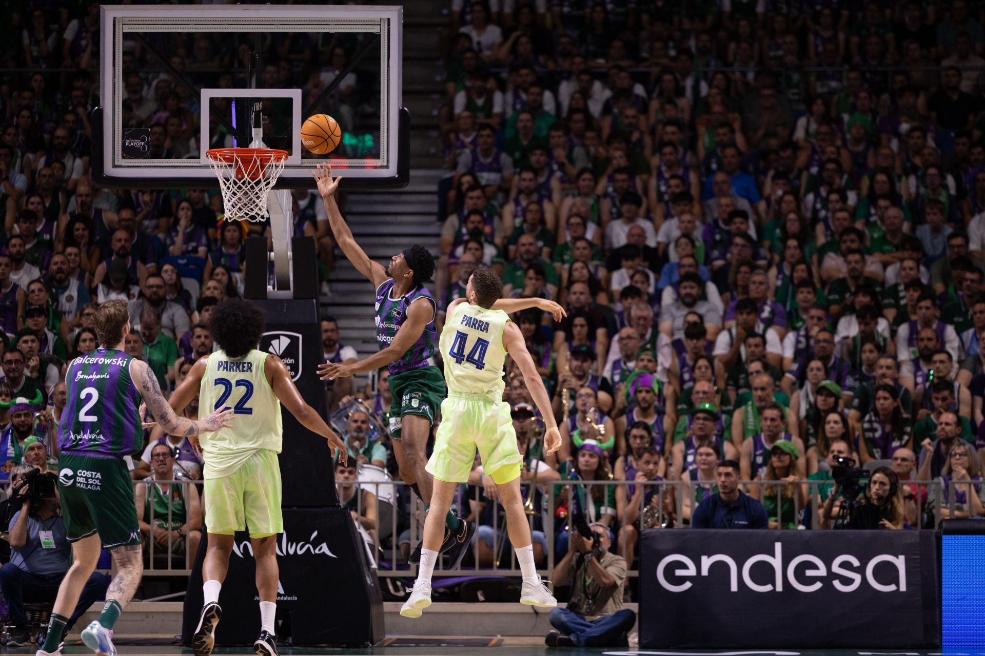 El vibrante Unicaja - Barcelona, en imágenes