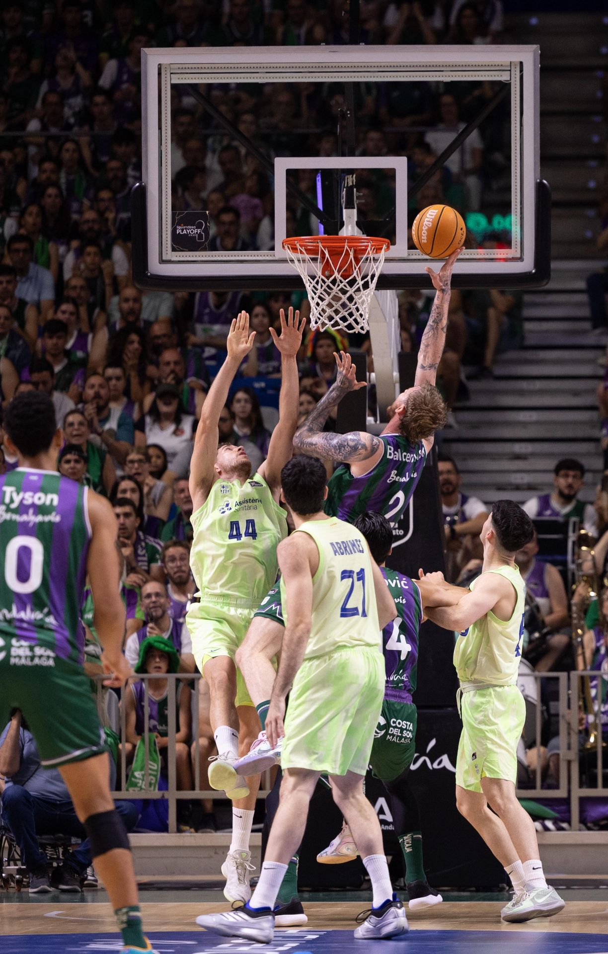 El vibrante Unicaja - Barcelona, en imágenes