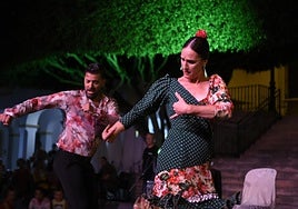 Una de las actuaciones de la pasada edición del encuentro flamenco.