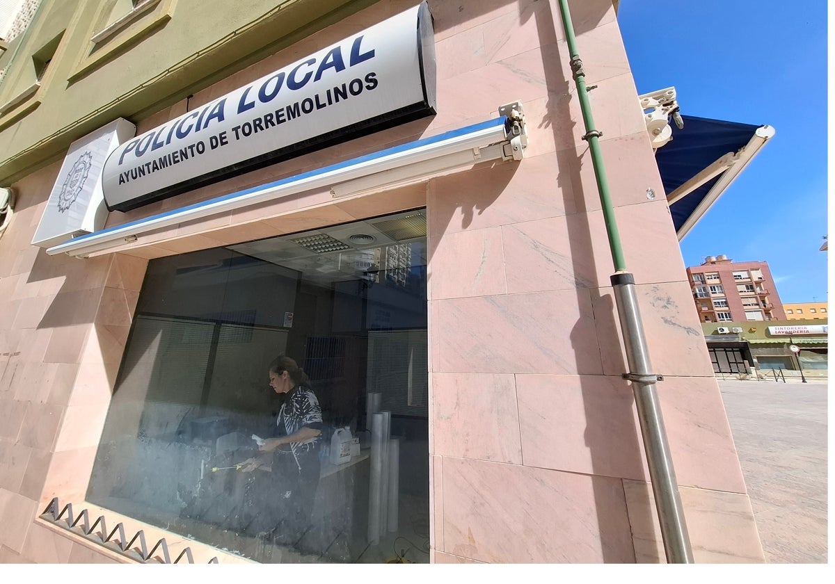 Trabajos de limpieza y acondicionamiento del local.