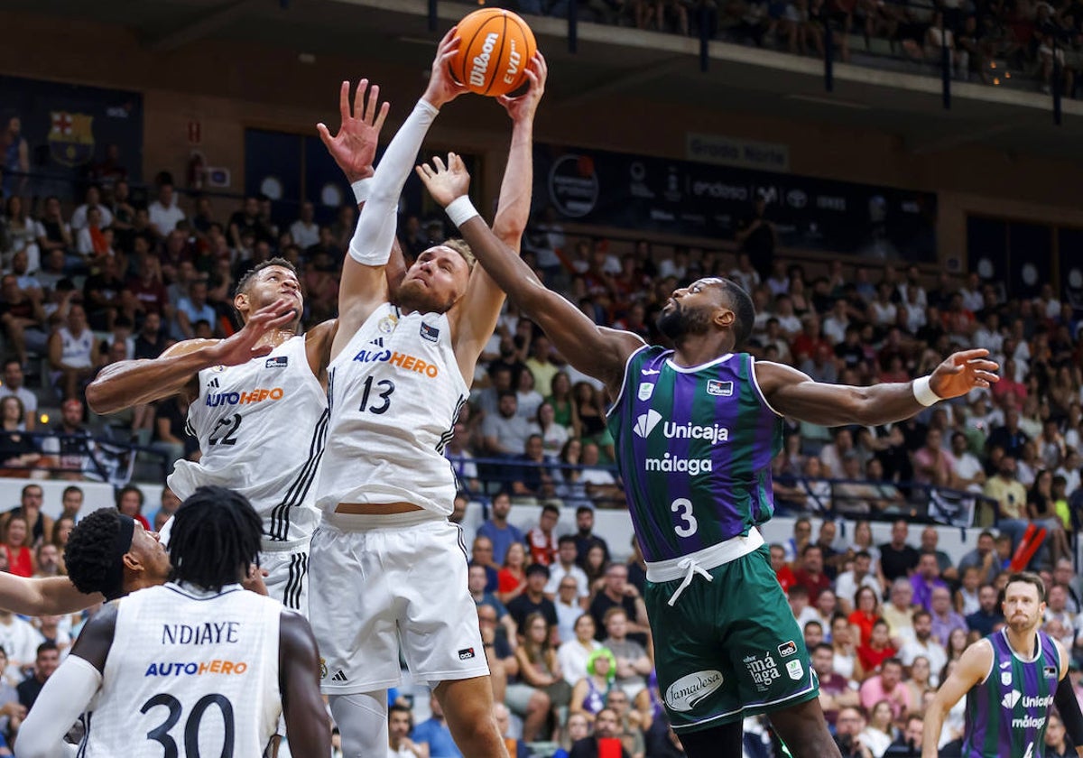 Sólo el Unicaja venció al Real Madrid en competiciones nacionales en lo que va de año