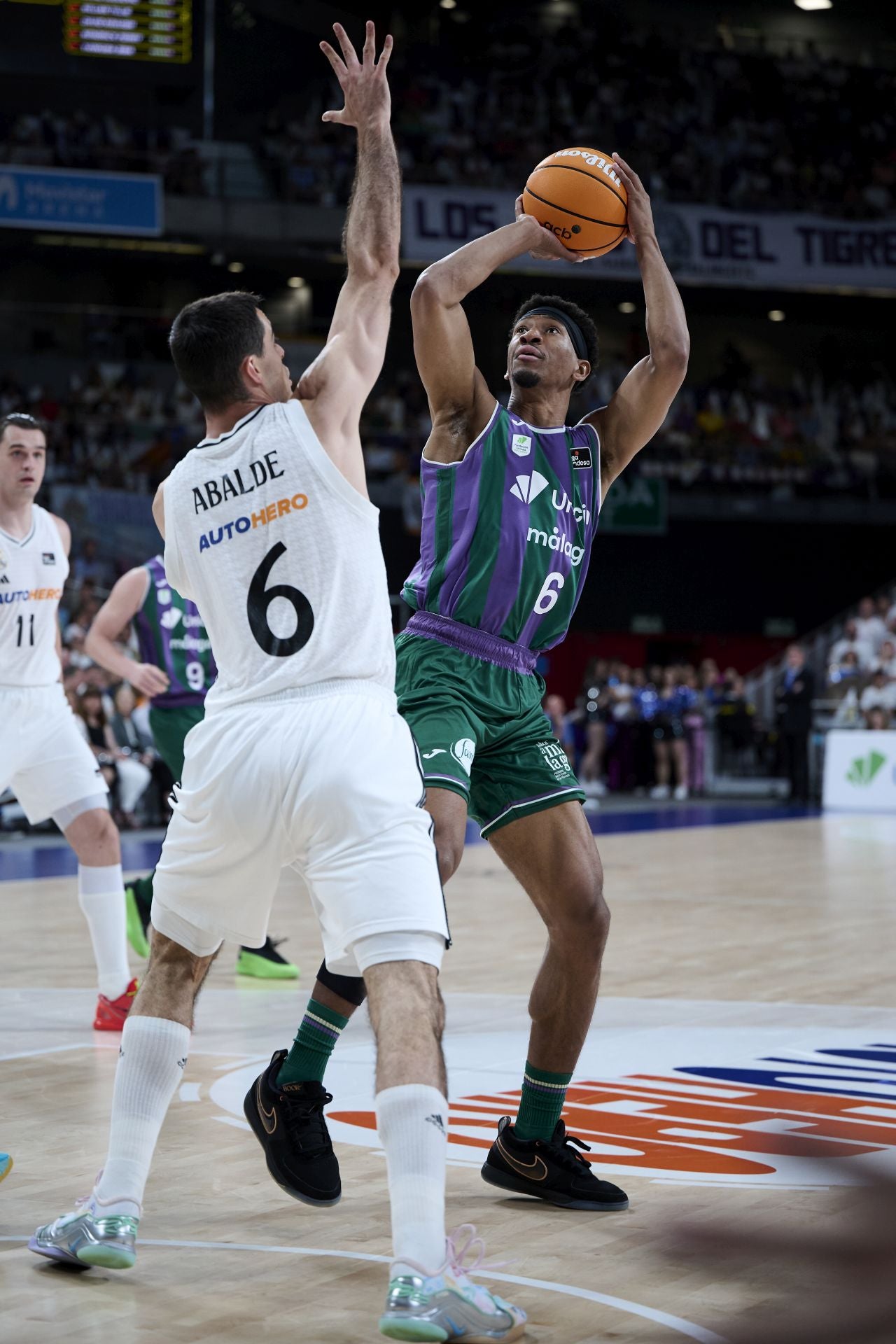 Las mejores imágenes del primer partido de las semifinales Unicaja-Real Madrid