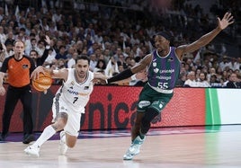 Las mejores imágenes del primer partido de las semifinales Unicaja-Real Madrid