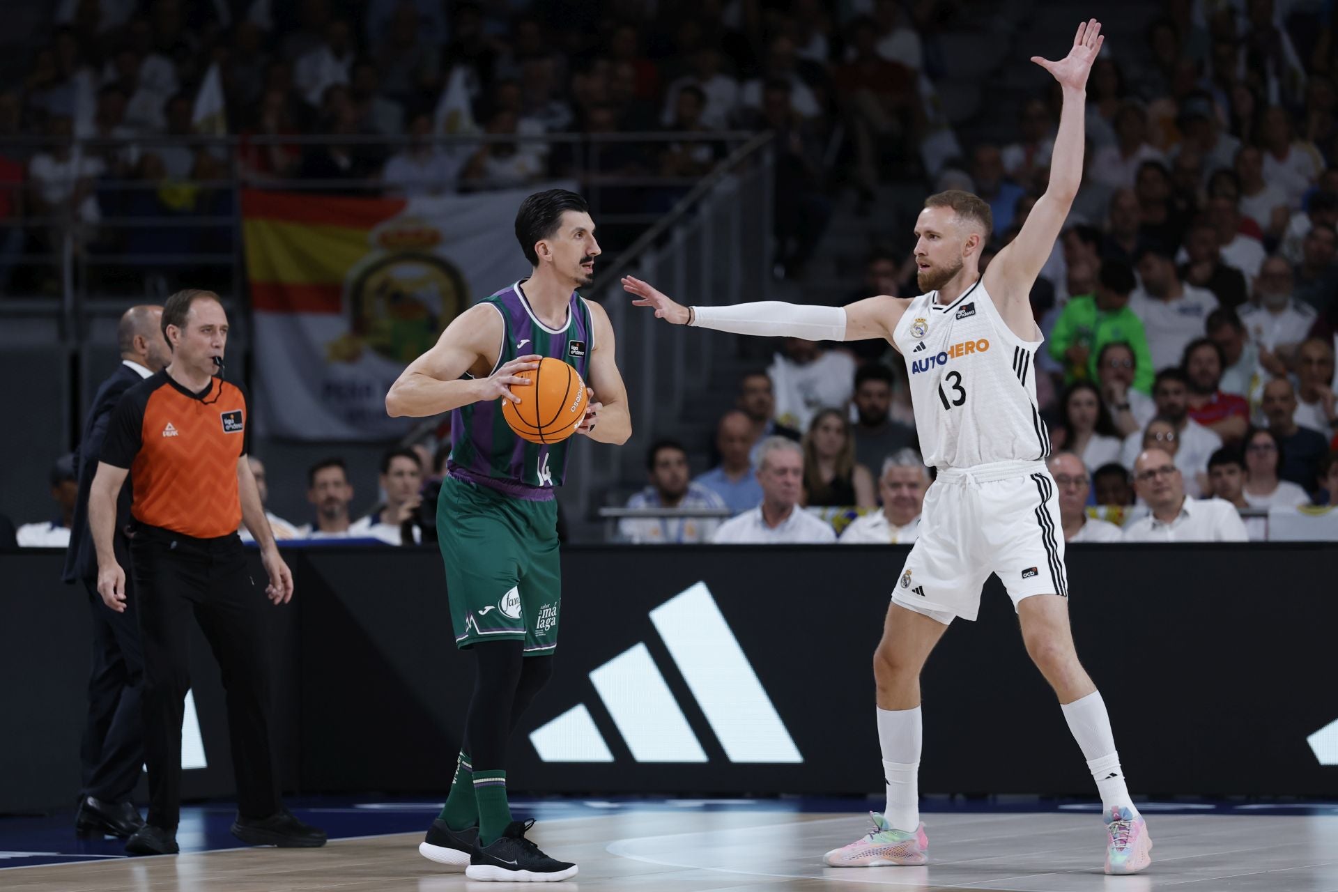 Las mejores imágenes del primer partido de las semifinales Unicaja-Real Madrid