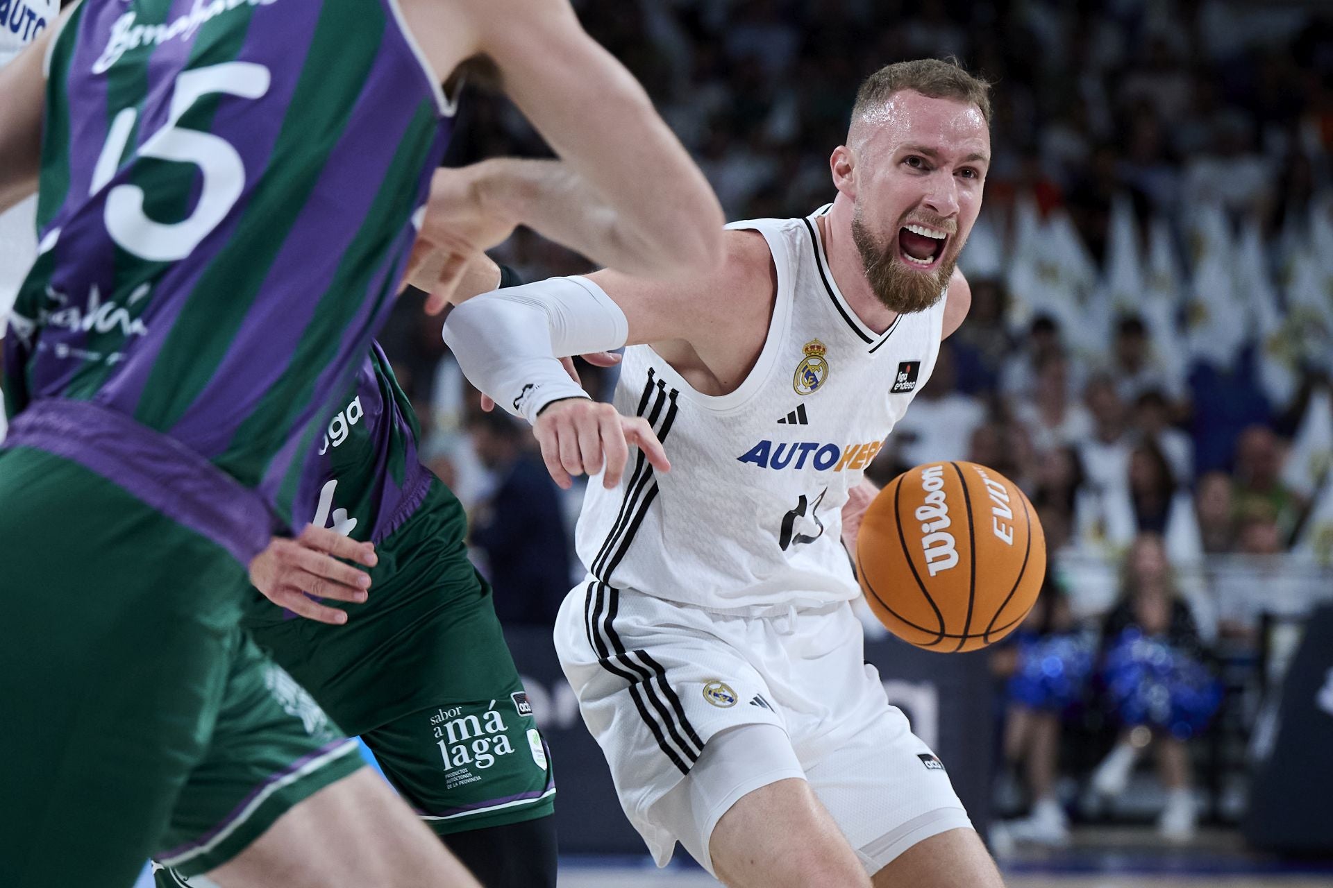 Las mejores imágenes del primer partido de las semifinales Unicaja-Real Madrid
