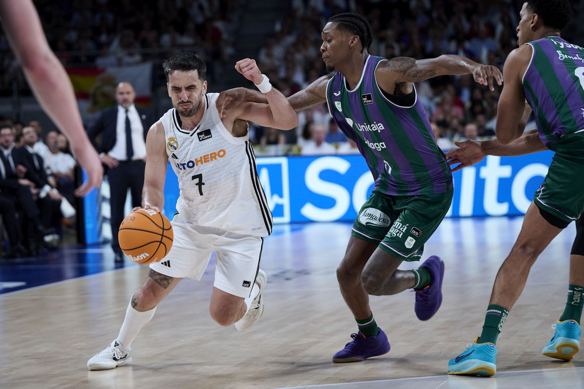 Las mejores imágenes del primer partido de las semifinales Unicaja-Real Madrid