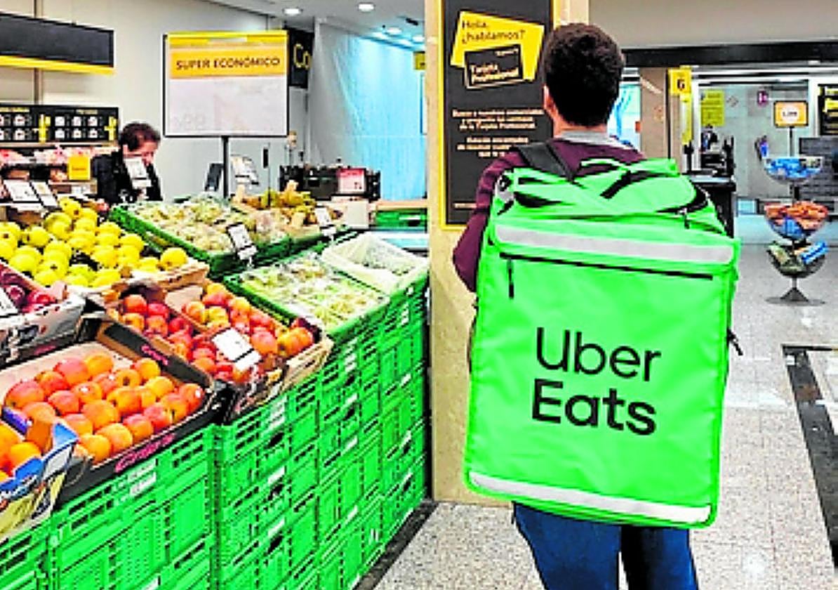 Supeco y Uber Eats ponen en marcha el servicio de 'delivery' en Málaga