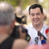 El presidente de la Junta de Andalucía, Juanma Moreno, en una imagen de archivo.