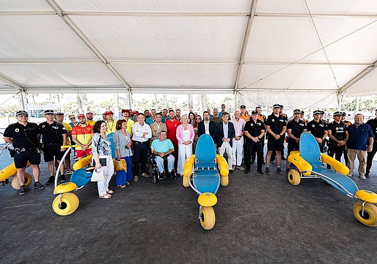 Presentación de la nueva temporada de playas.