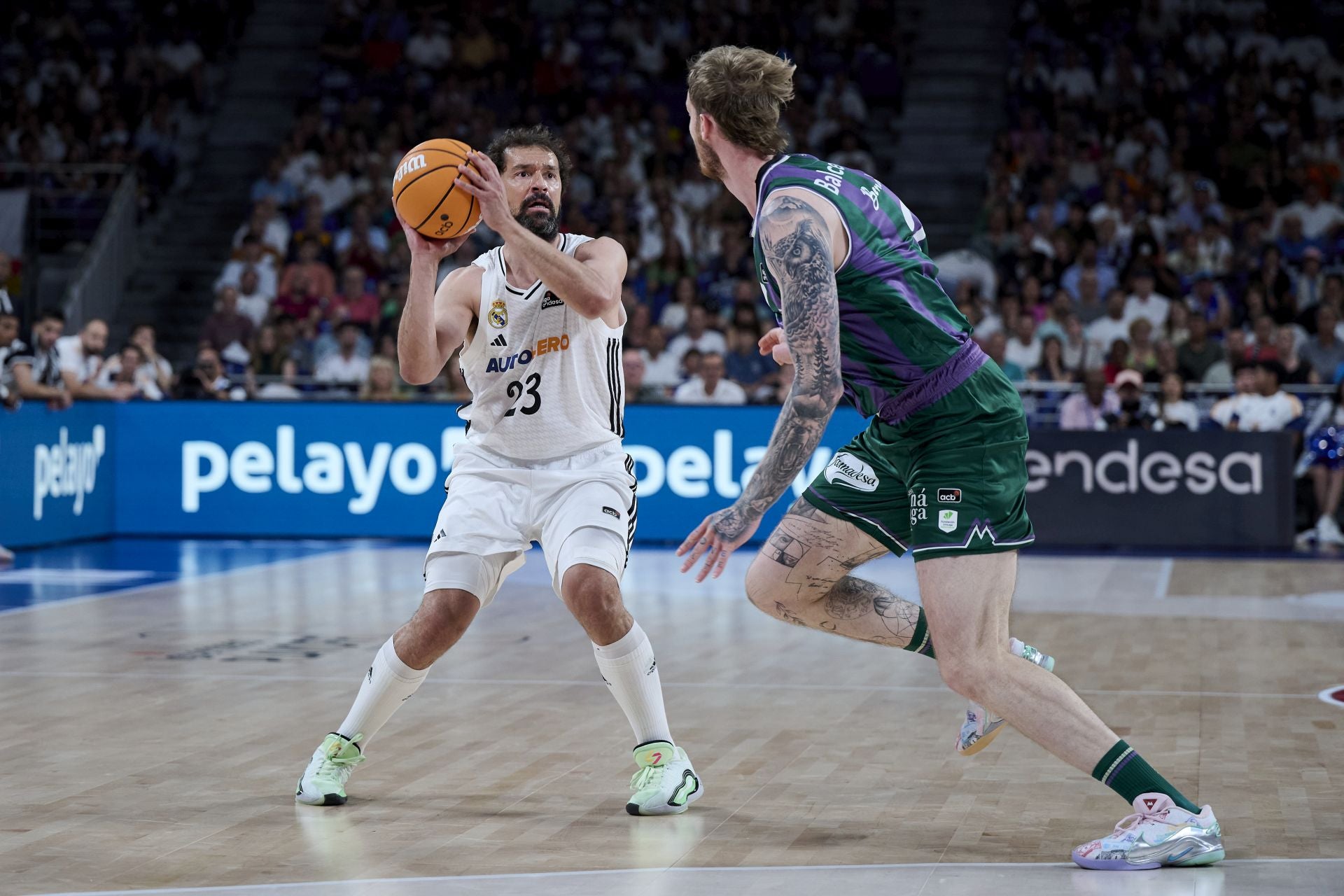 Las mejores imágenes del segundo partido de semifinales Real Madrid-Unicaja